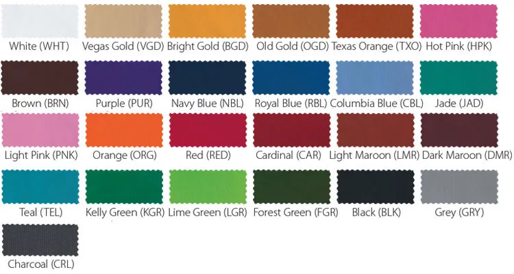 The 10 Most Common Colours For Uniforms